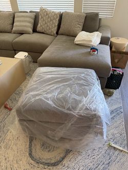 Ashley Furniture Oversized Ottoman – $180