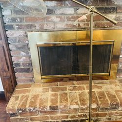 Standing Gold / Brass Lamp 
