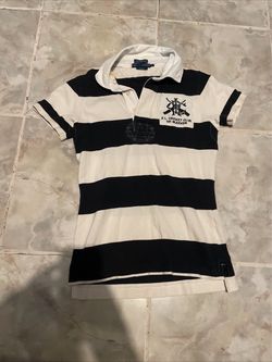 Vintage 90s Ralph Lauren Women’s Skinny Polo Cricket Club Rugby SZ S