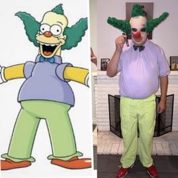 Krusty The Clown Costume 