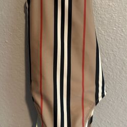 Baby Burberry Swimsuit Size 12 Months