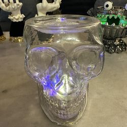 Halloween 2021 Skull Candle Light Up Holder
