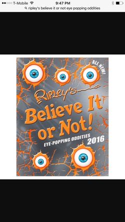 Believe It or Not book