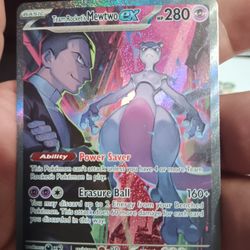 Pokemon Destined Rivals Mewtwo Ex