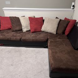 2 Piece L-Shaped Couch