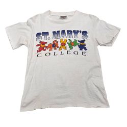 Vintage 1995 Grateful Dead St. Mary's College T-Shirt Size Small