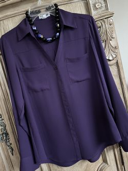 EXPRESS Portofino Women’s Blouse Like New, Size Small Org. $50