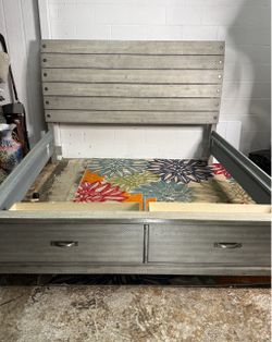 King Bed Frame Free Delivery with Headboard and Footboard
