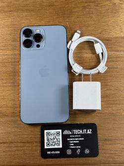 📱 iPhone 13 Pro Max | 128GB | Sierra Blue | Unlocked (Any Carrier)