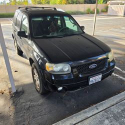 2007 Ford Escape Black SUV