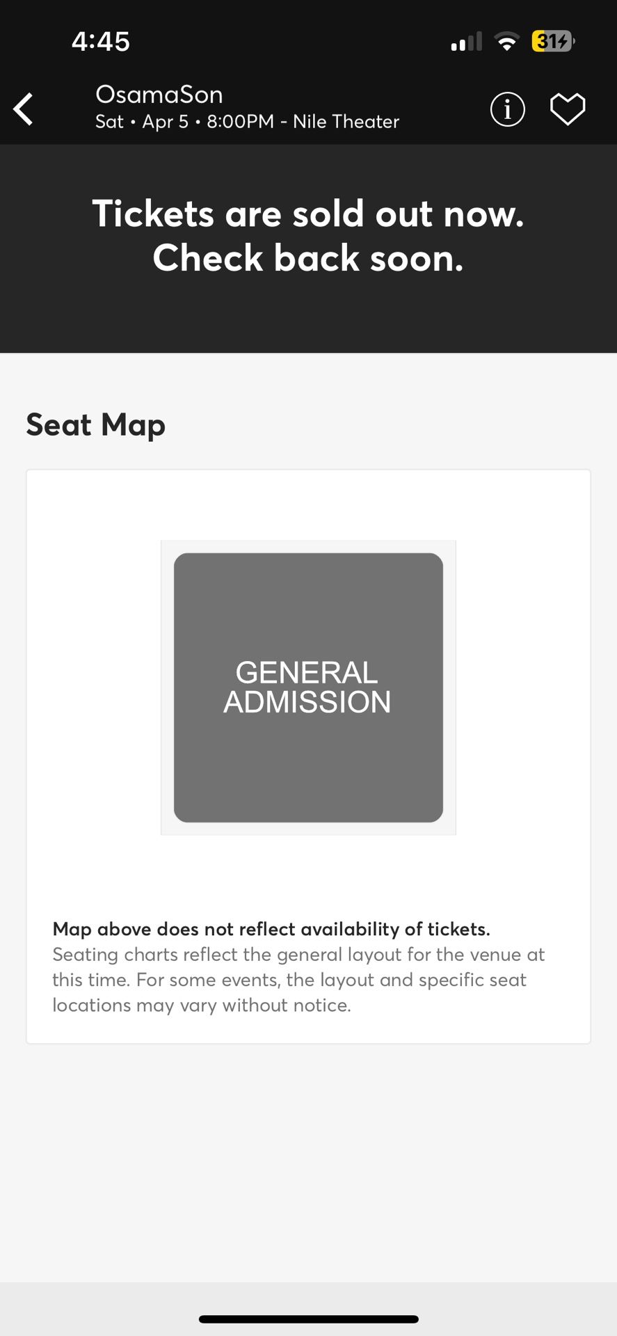 looking for osamason tickets for a good price