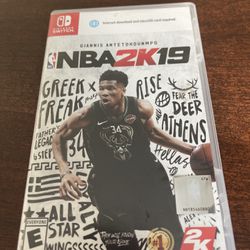NBA 2K 19 Nintendo Switch Game 
