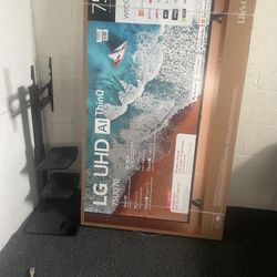 75” LG TV