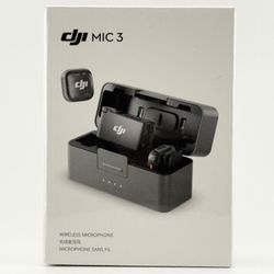 New DJI Mic 3 Wireless Microphone DMR03