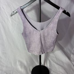 Aeropostale Ribbed Lilac Tank Top
