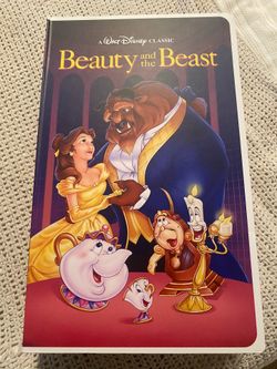 VHS BEAUTY AND THE BEAST BLANKET SEALED $50