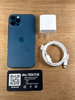 📱 iPhone 12 Pro Max | 128GB | Pacific Blue | Verizon Only | Hablo Español