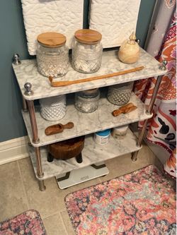 Marble shelf from pottery barn