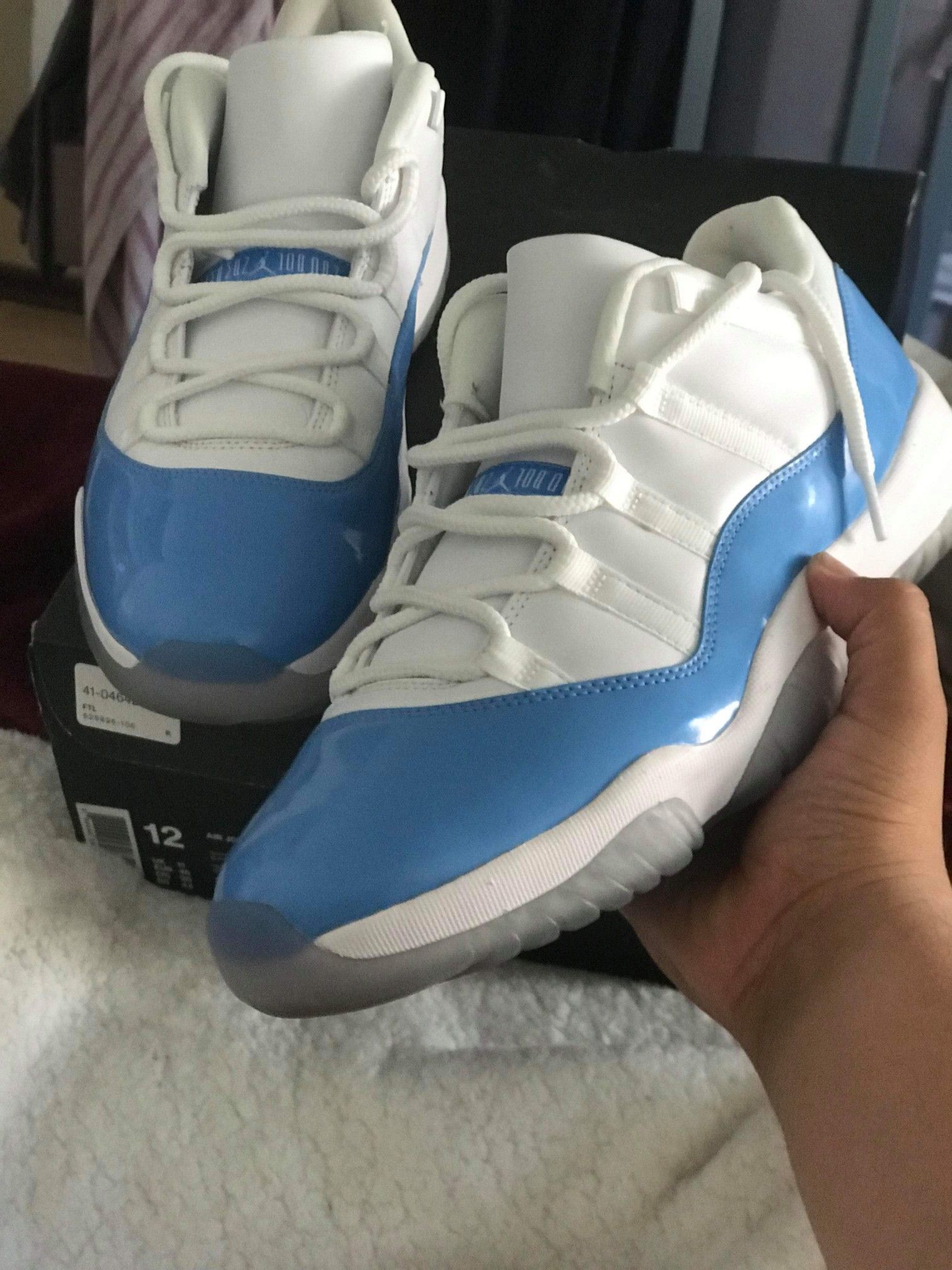 UNC jordan 11s