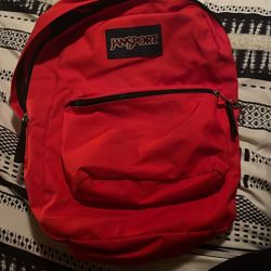 Jansport Red Backpack 