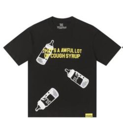 Awful Lot Of Cough Syrup Baby Bottle Tee