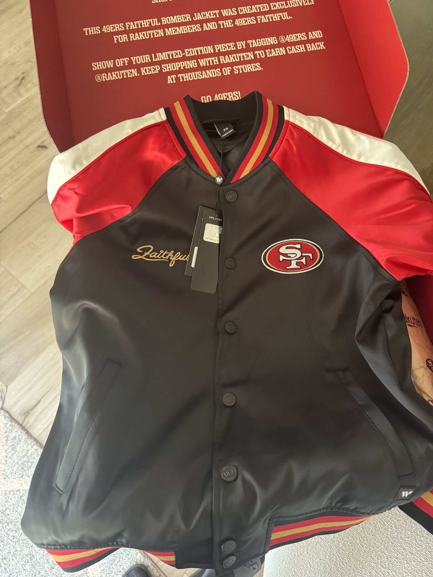 Rakuten 49ers Bomber Jacket