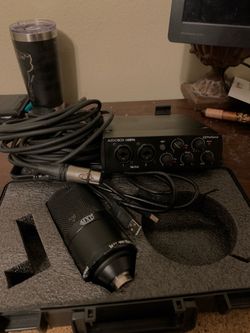 PreSonus AudioBox USB 96 & MXL 990 Blackout Microphone Bundle