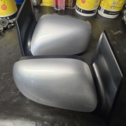 Honda civic si fg2 8th gen 2007 silver door mirrors both clean parts