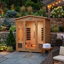 Outdoor Sauna For 4 Person Brand New In The box 