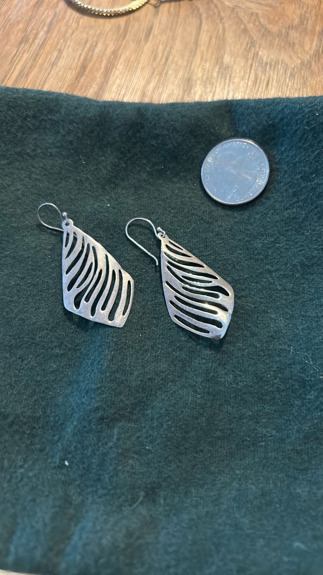 Sterling silver earrings