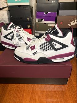 Size 12- Air Jordan 4 Retro ‘PSG’ VNDS🔥