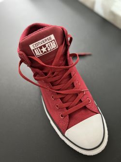 Burgundy Converse