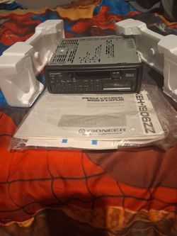 Vintage pioneer car stereo
