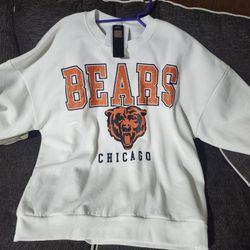 Bears Sweatshirt Size XL New 