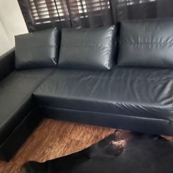 Leather Couch 