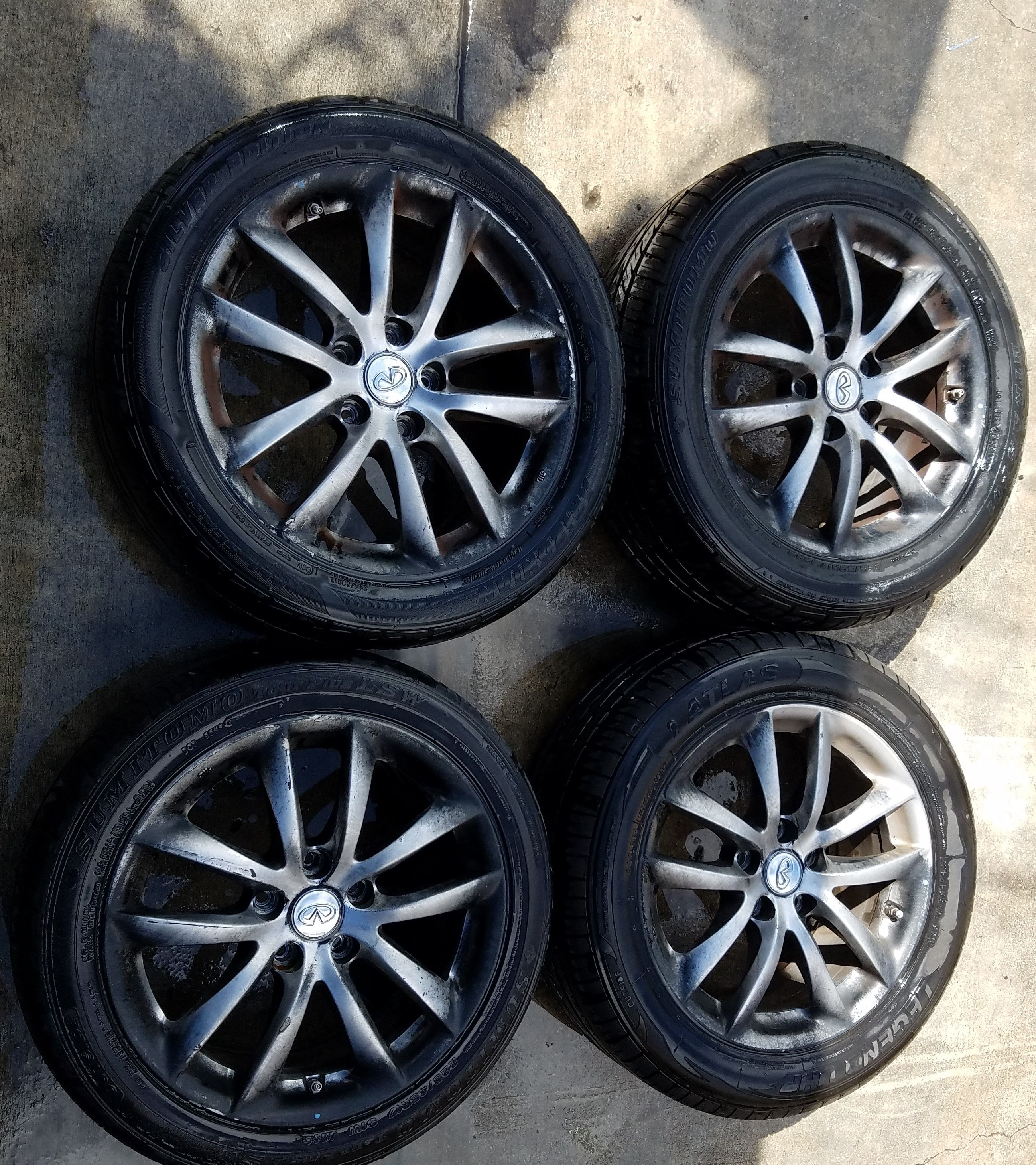 INFINITI NISSAN TOYOTA ACURA 17"INCH WHEELS RIMS