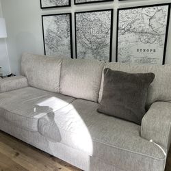Jeromes Couch With Matching Chair And Ottoman 