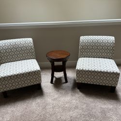 Accent Chairs And Table