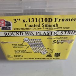 Grip Rite 3" #10 Framing Nails For Nail Gun