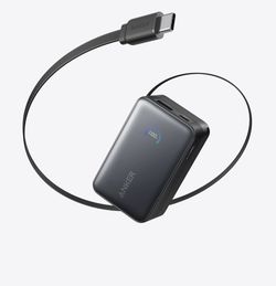 Anker Nano power bank (10k 45w built-in retractable USB-C cable)