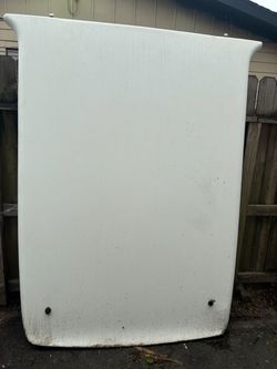 Custom fiberglass Truck bed cover