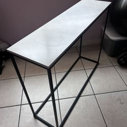 Marble Top Console Table 