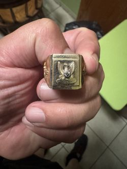 Anillo De Oro 10k. 17.5 Gramos