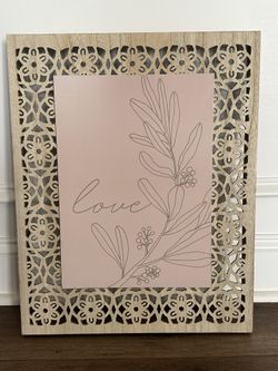 16*20 Laser Cut Wall Decor