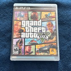 Grand Theft Auto 5 For Ps3