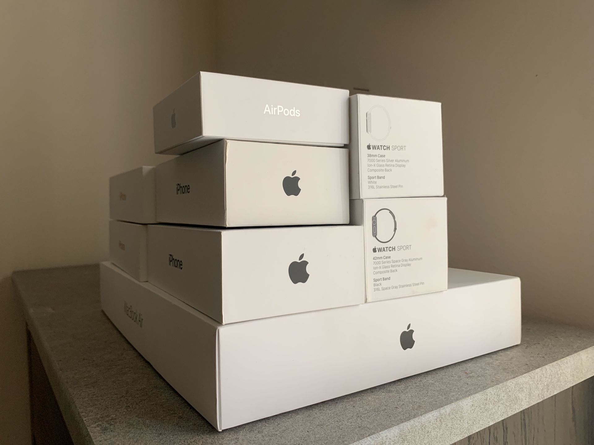 Apple Boxes