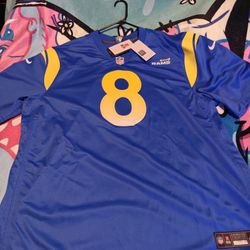 Nike Men's LA Rams Jared Verse #8 Royal Game Jersey