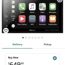 Pioneer 8-inch Modular Solutions Digital Media Receiver Wireless Carplay Stereo