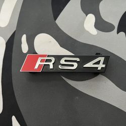 Audi RS4 Grill Badge