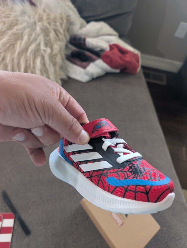Adidas Toddler Spider man shoes